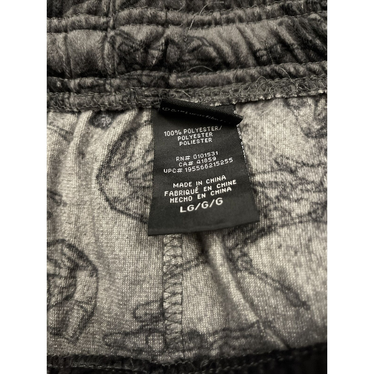 Star Wars Black Soft Lounge Pants Sleepware flannel
