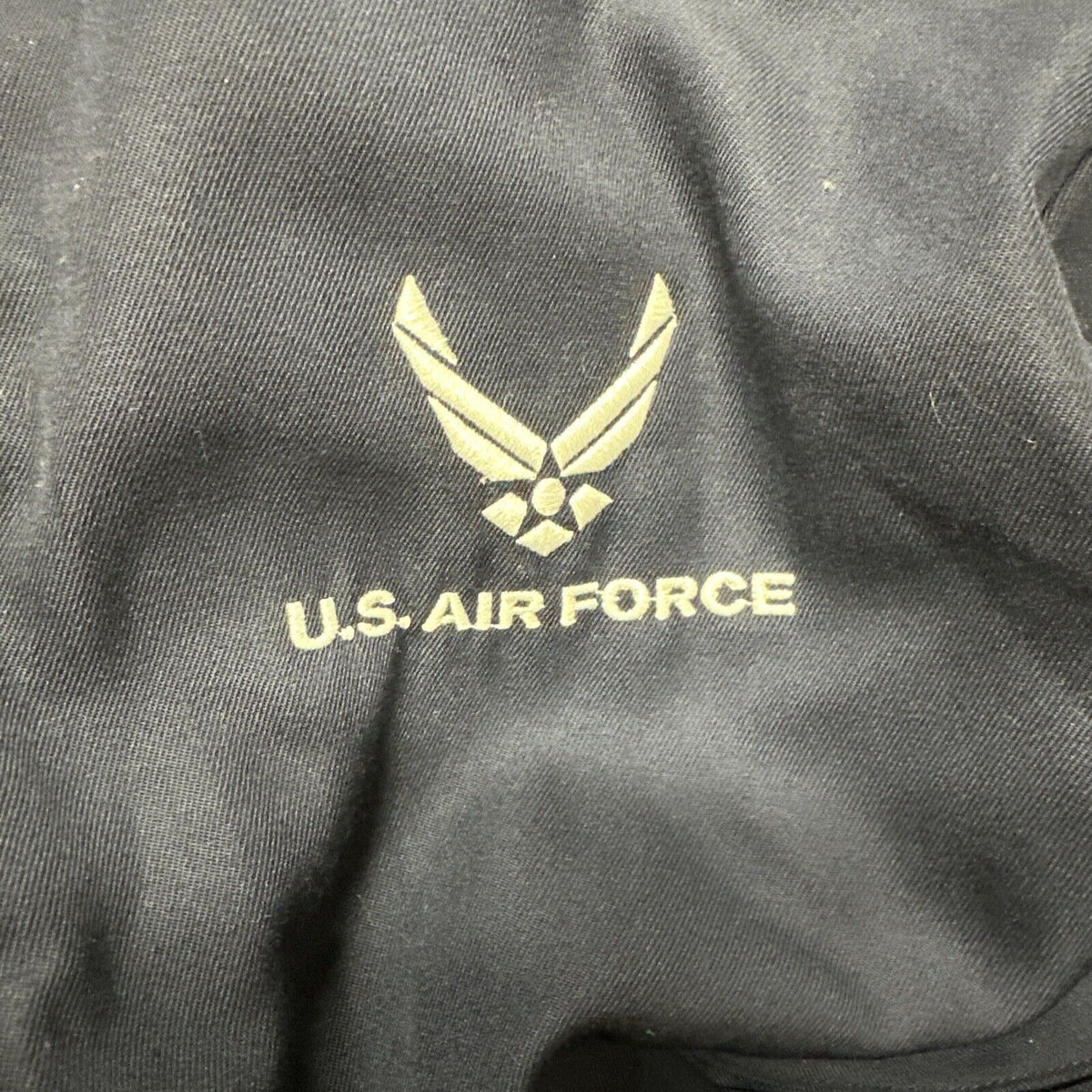 Men’s USAF Jacket 38R With Lining Blues Coat With Rank Sewed On