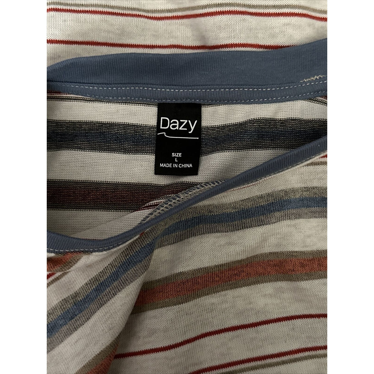 Men’s Dazy Striped Large Tshirt Multicolor