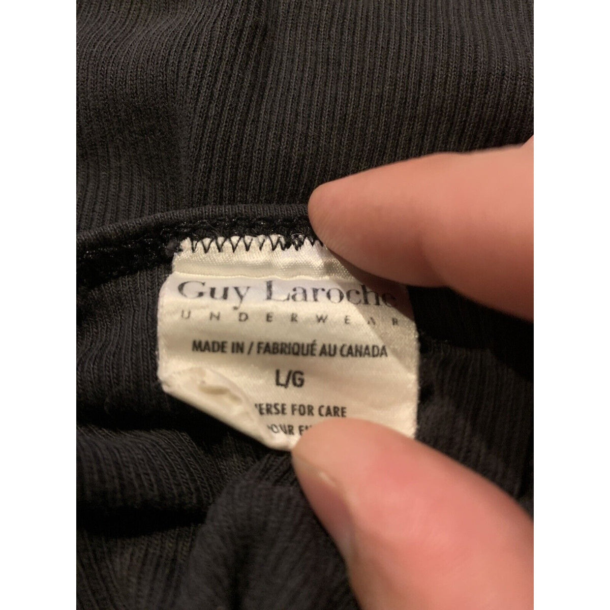 Guy Laroche Men’s Tank Top Black Large
