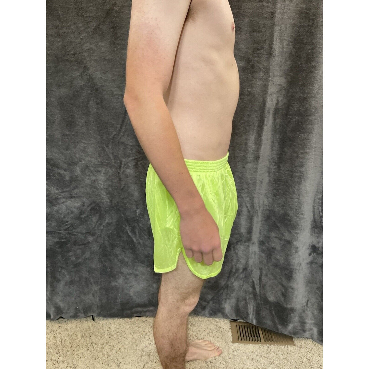 men's soffe ranger panties athletic shorts Sharp Lime / Neon Yellow XL