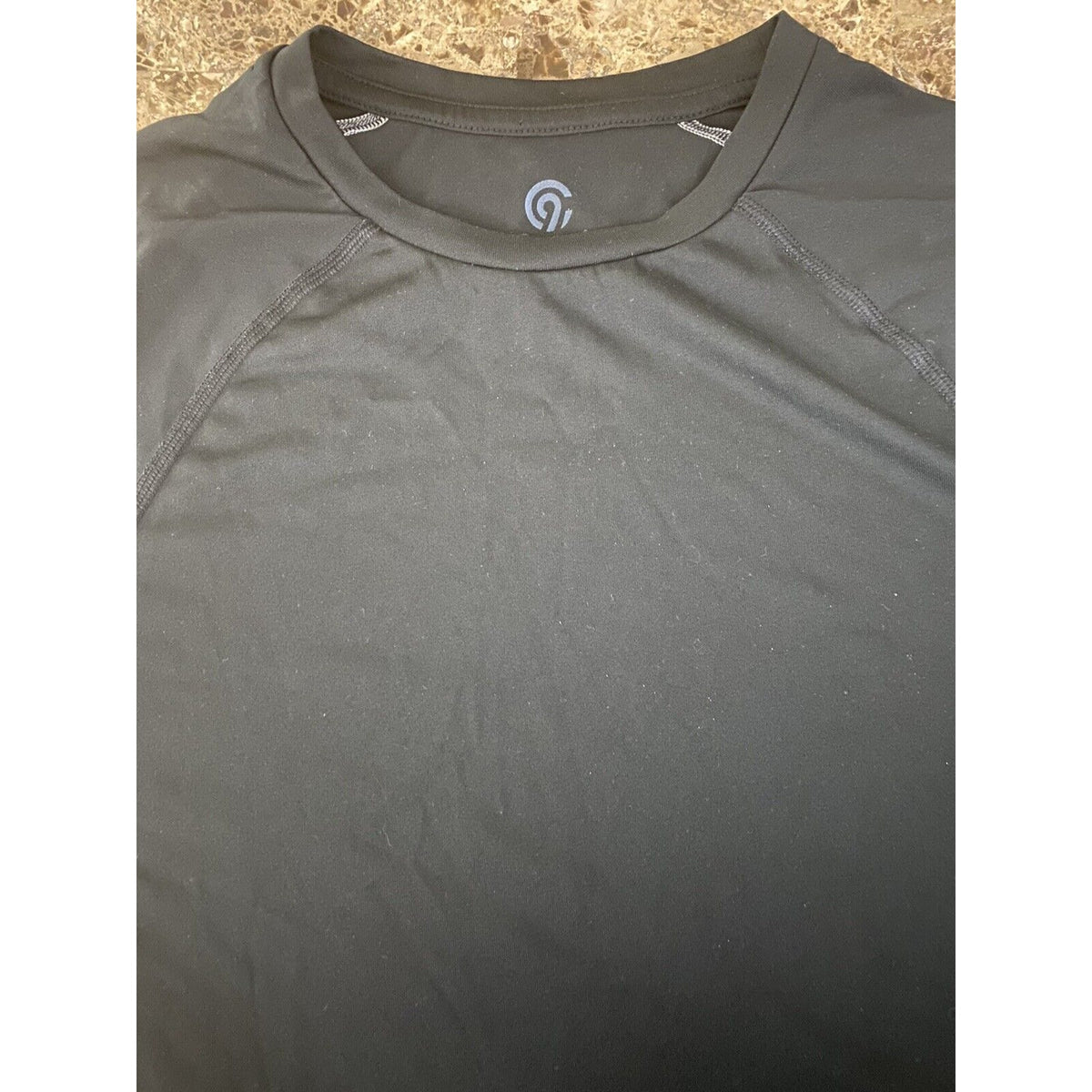 Champion Black Men’s Small Polyester Long Sleeves Shirt