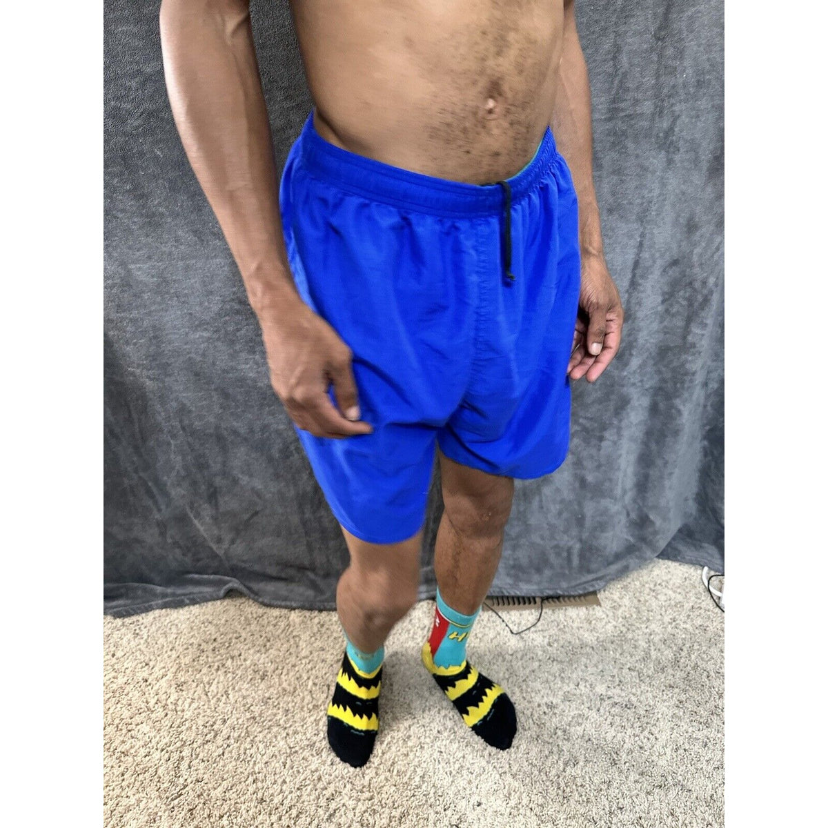 Men’s Blue Large USAFA Cadet Dolfin Swim Trunks Issued Air Force Academy