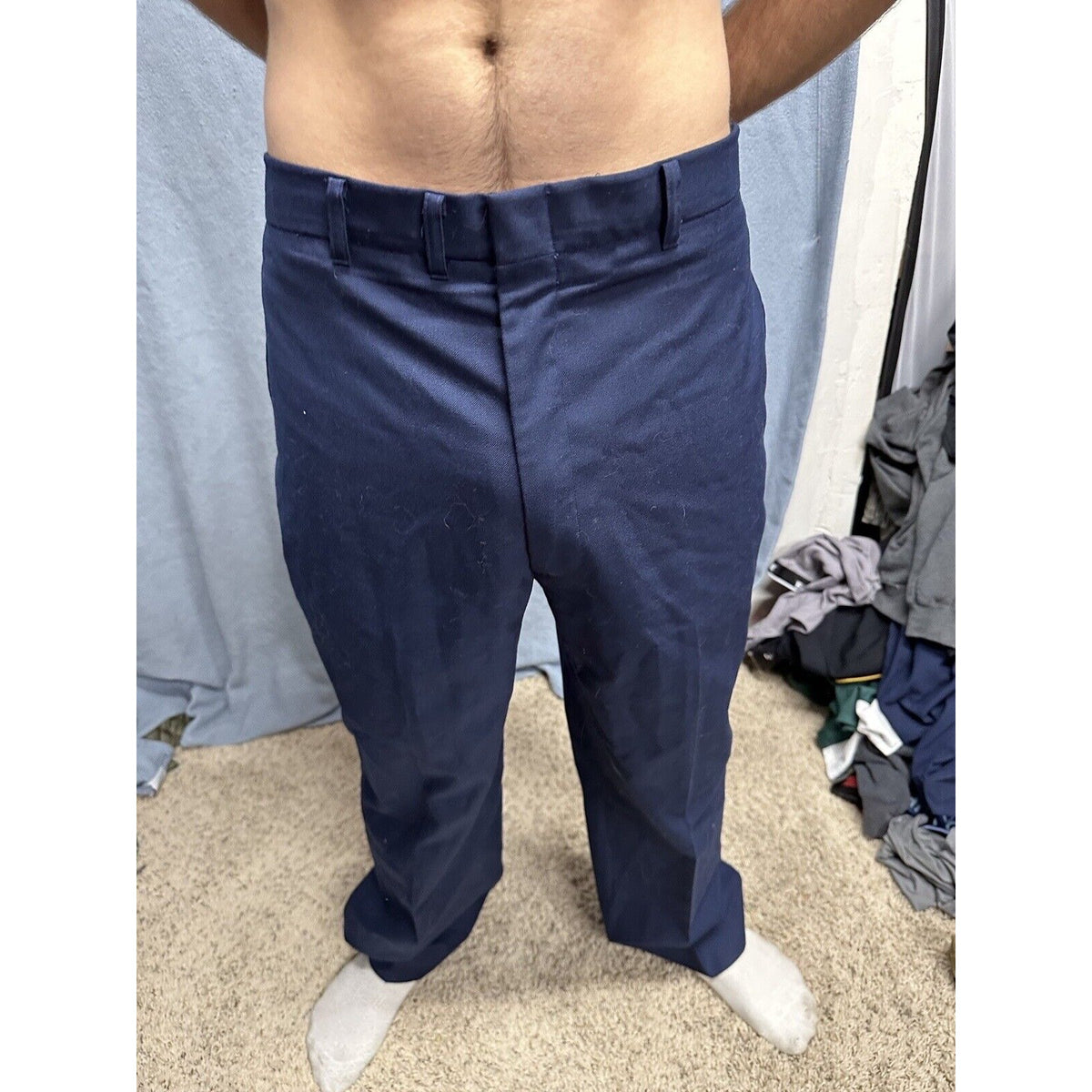 Men’s USAF USSF Trousers Uniform Blues Pants 38L