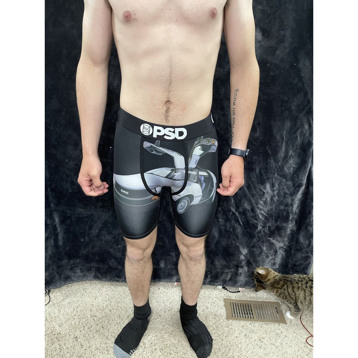 Men’s PSD DELOREAN BOXER BRIEF SIZE Medium  NEW