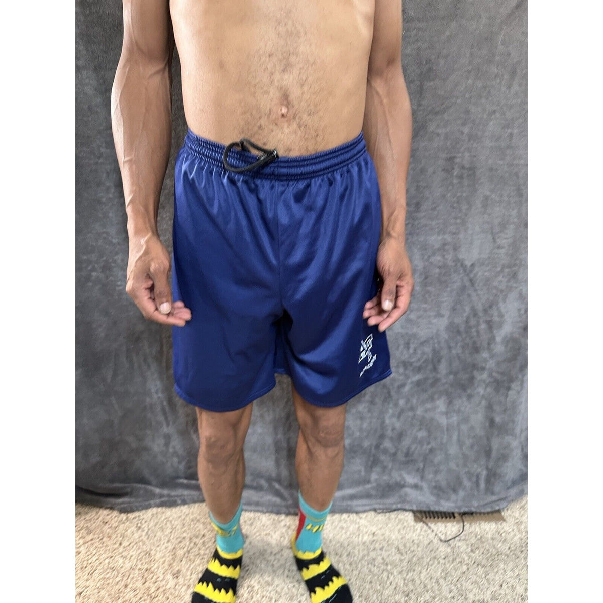 Men’s Cadet Air  Force Academy PT Blue Workout Athletic Shorts Small