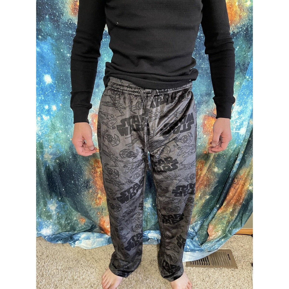 Star Wars Black Soft Lounge Pants Sleepware flannel