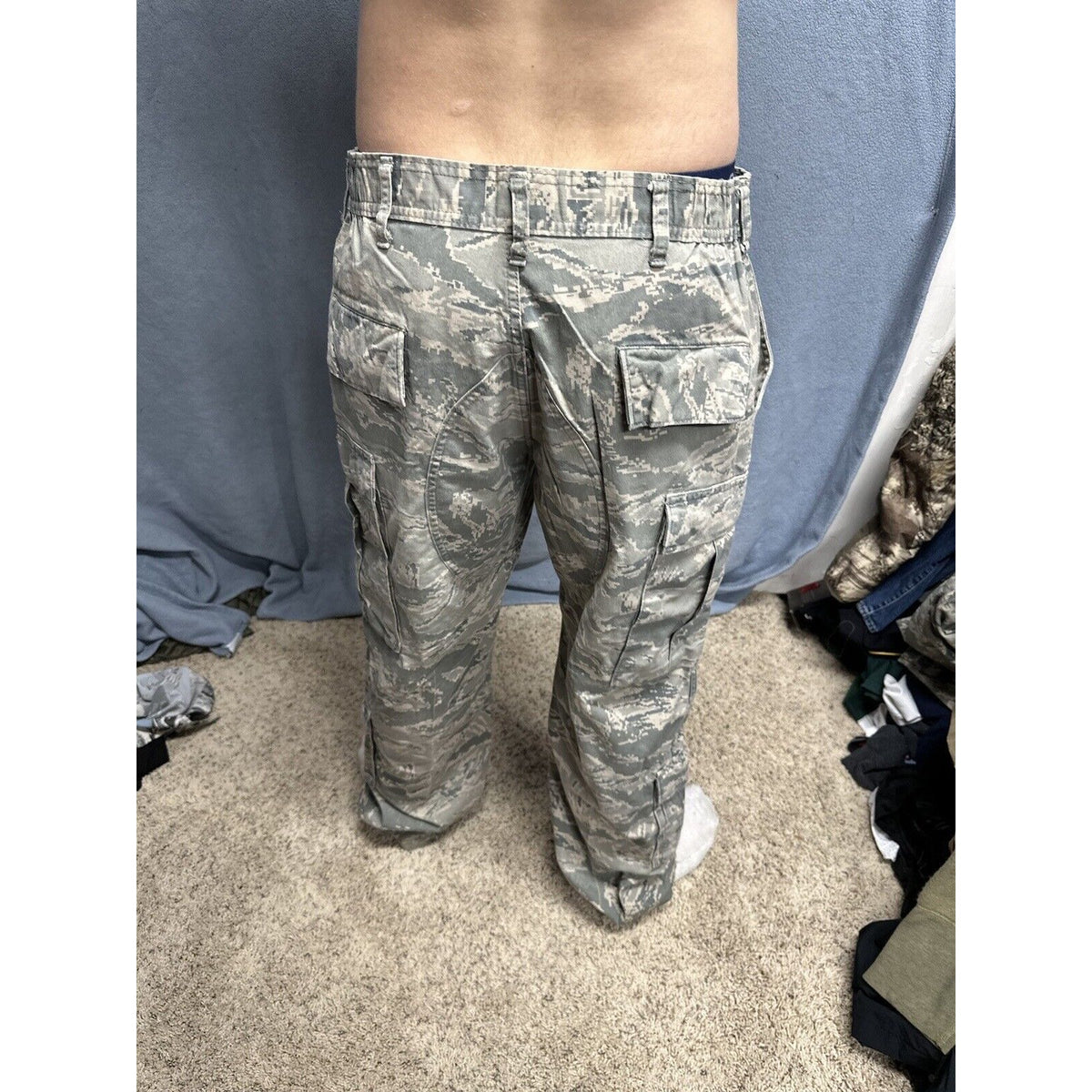 Men’s Airman Battle Uniform Abu USAF Air Force Pants Civil Air Patrol 34S