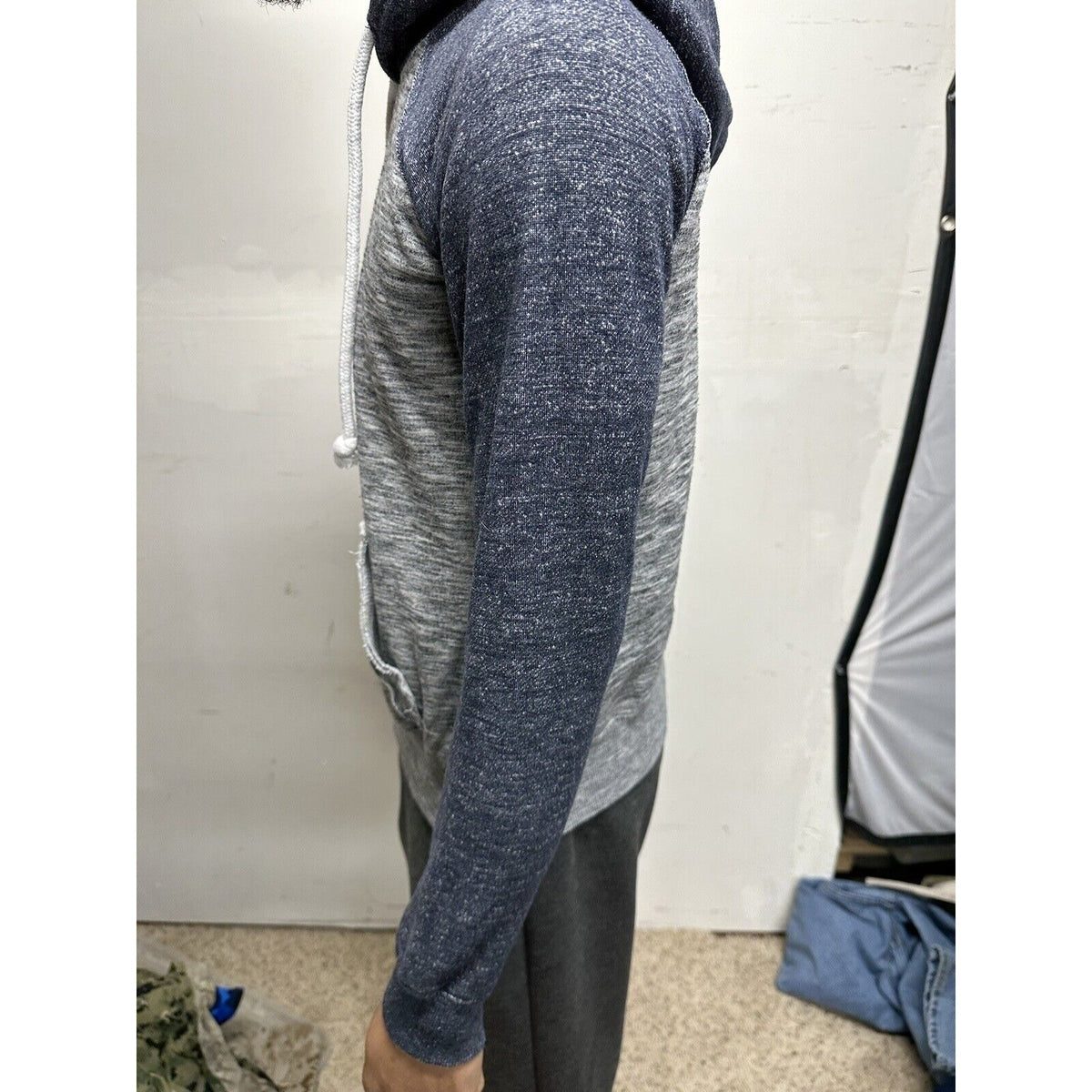 Cali heritage pacific merchants size small gray hoodie