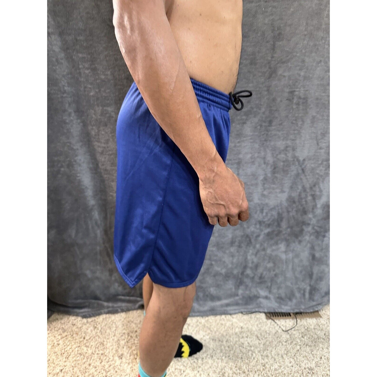 Men’s Cadet Air  Force Academy PT Blue Workout Athletic Shorts Small
