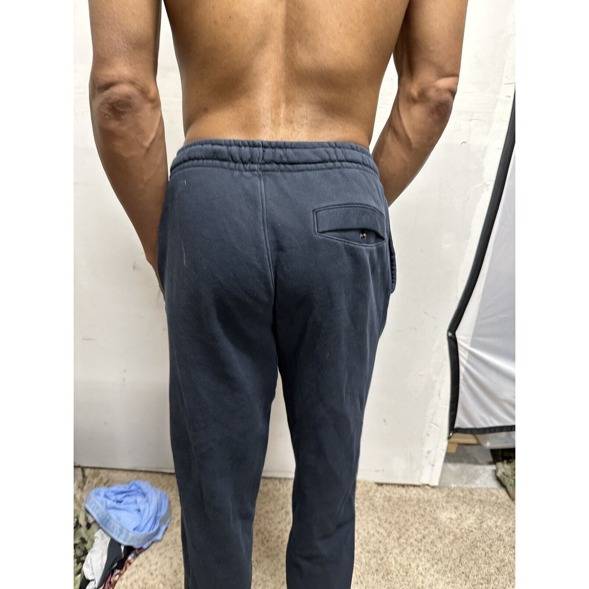 Men’s Nike Small Black Sweat Pants With Pockets usafa air force boxing cadet