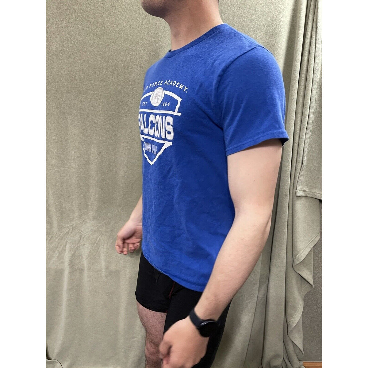 Men’s Air Force Academy Falcons Football T-shirt Medium Power Of Blue