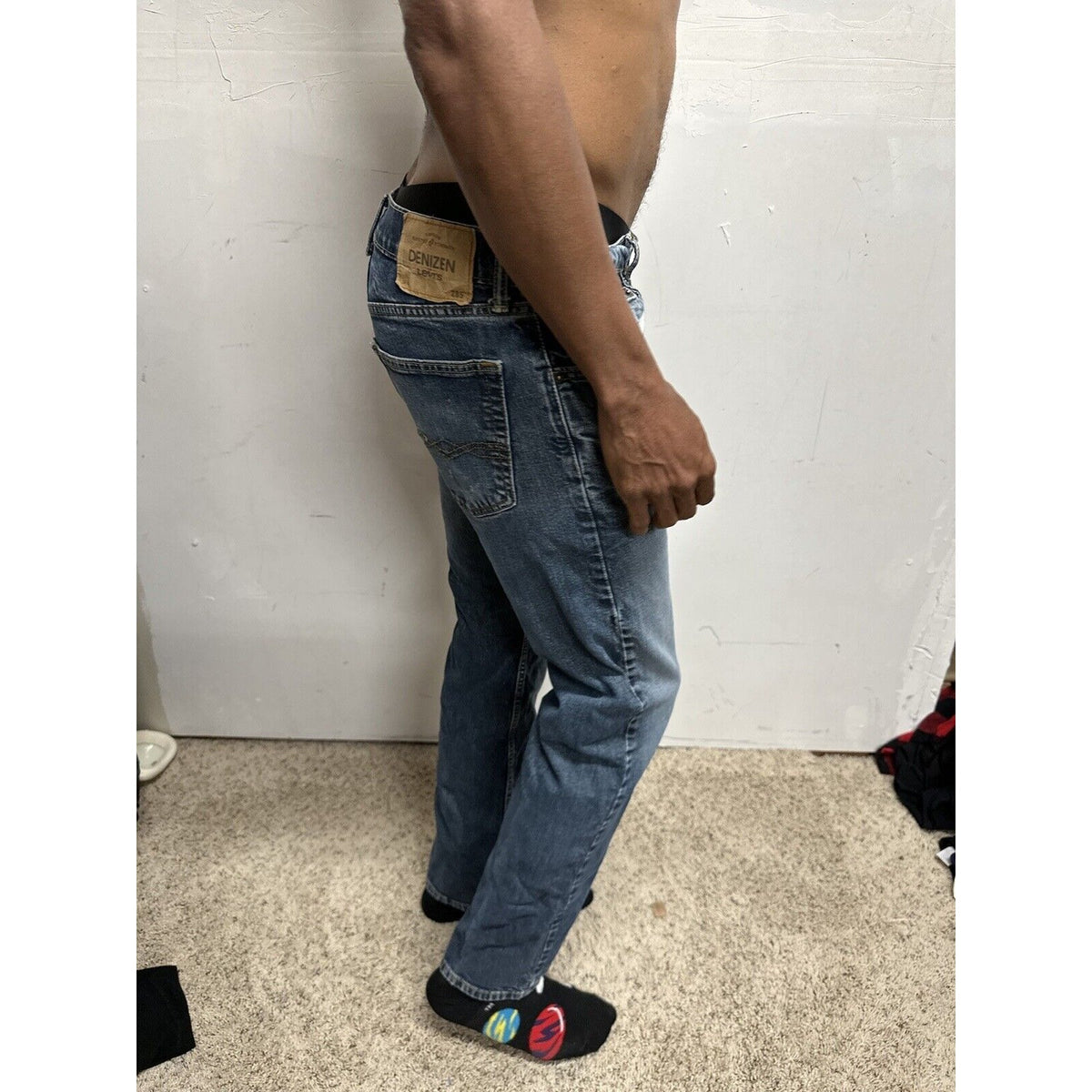 Men’s Denizen Levi’s 285 Relaxed Fit 32 X 32 Blue Jeans