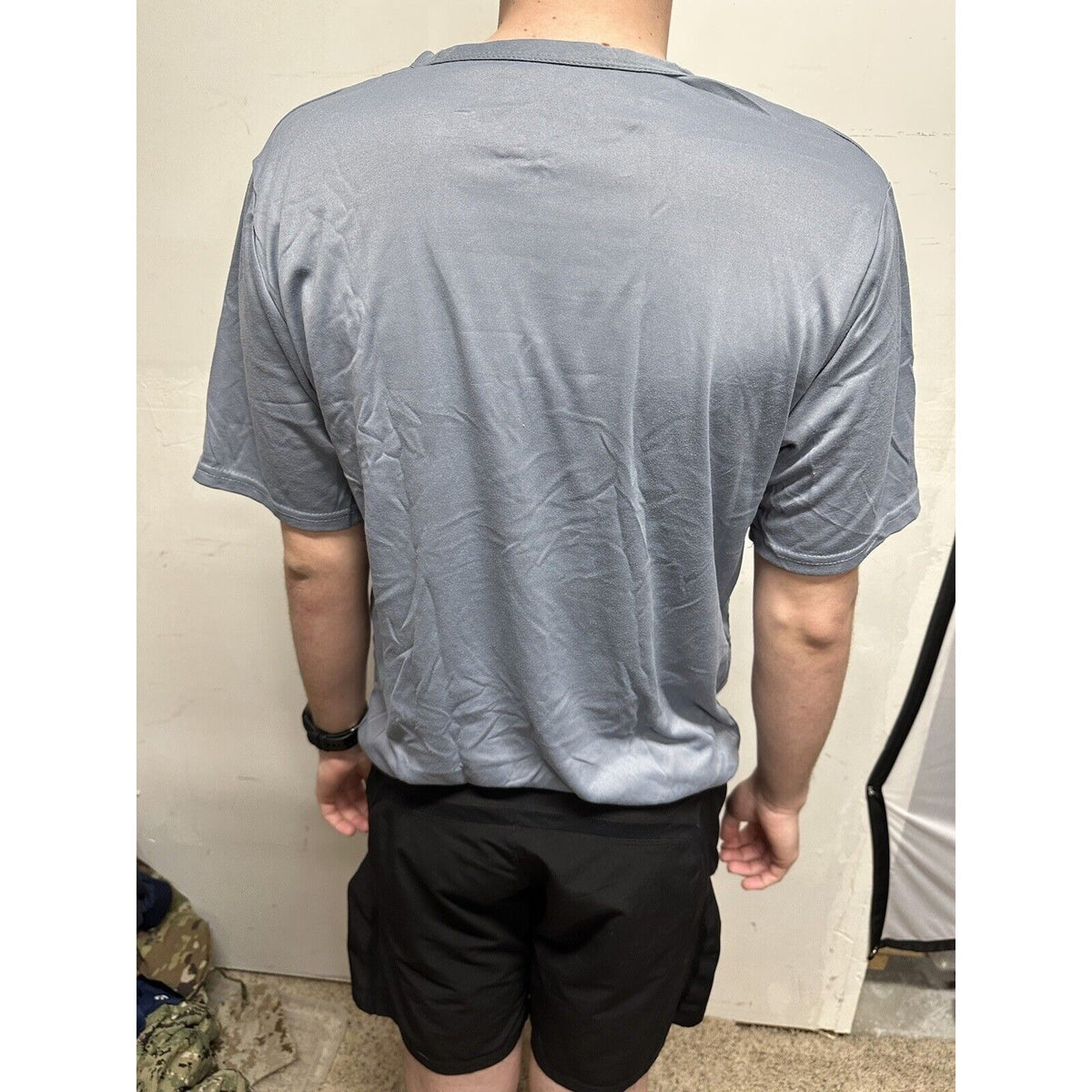 Men’s TKO Large Gray Short Sleeve Tshirt  polyester