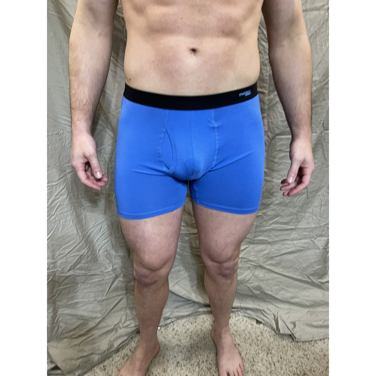men's blue inersy weekly medium compression shorts