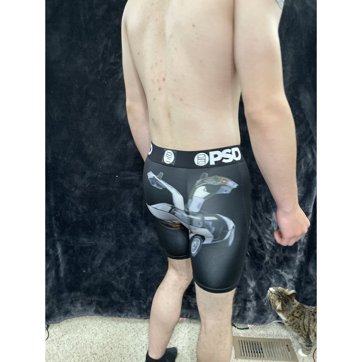 Men’s PSD DELOREAN BOXER BRIEF SIZE Medium  NEW