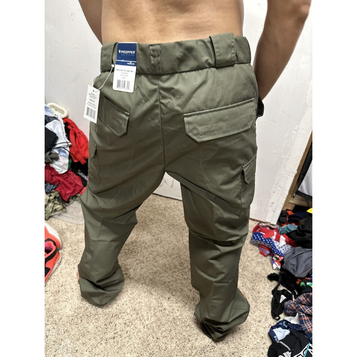 Men’s Propper Line Duty Cargo Pant Olive 34/37 Pants