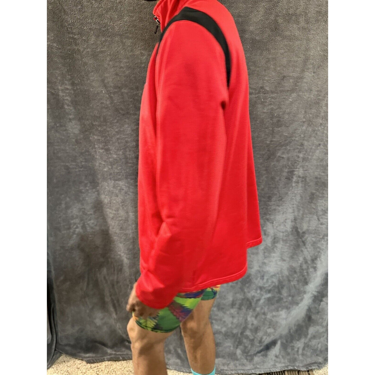 Men’s Red Full Zip AND1 Large Jacket