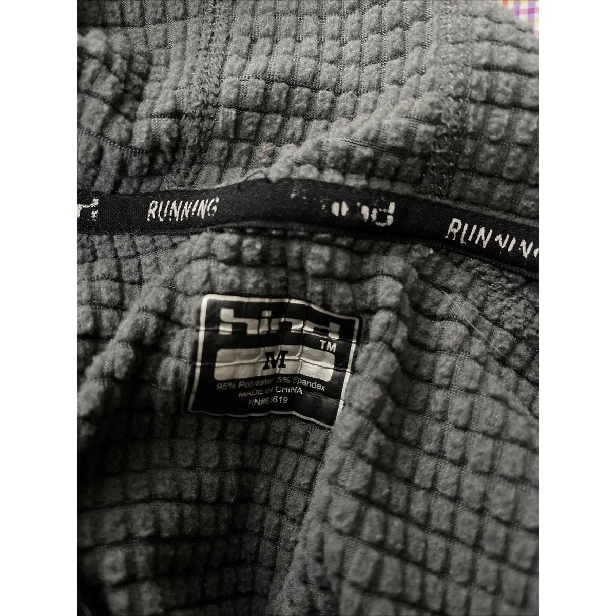 Men’s Gray Medium Hind Running Jacket / Hoodie 5% Spandex