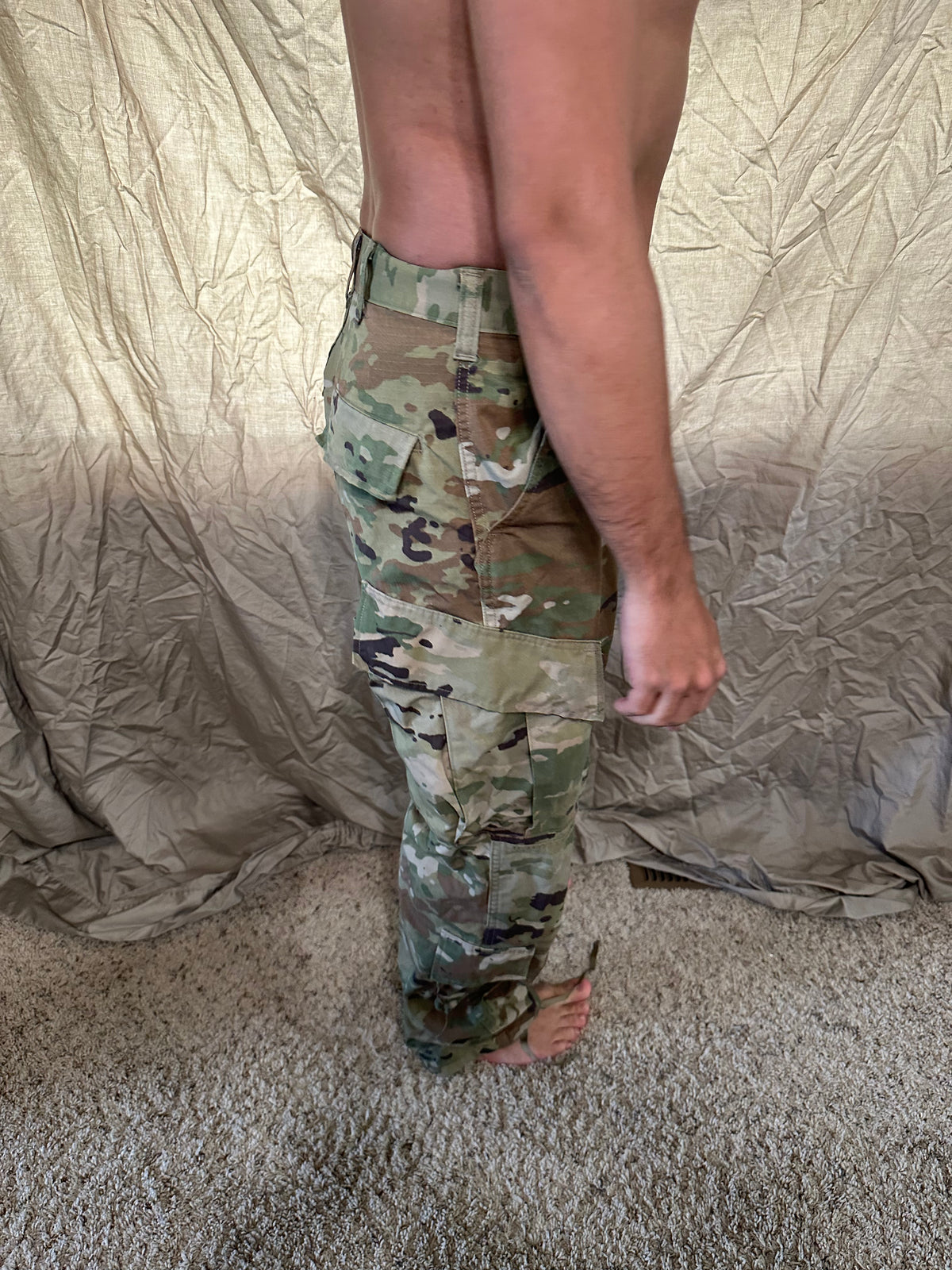 Men’s small regular ocp pants army Air Force space force 50% nylon 50% cotton