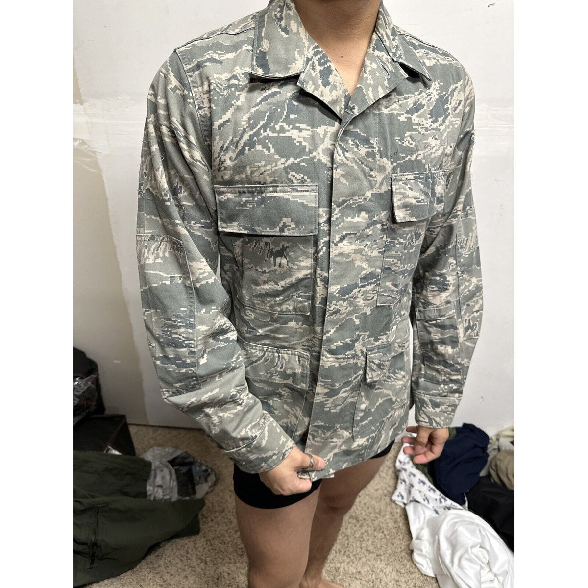 Men’s 36S Airman Battle Uniform Abu USAF Civil Air  Patrol Top Blouse
