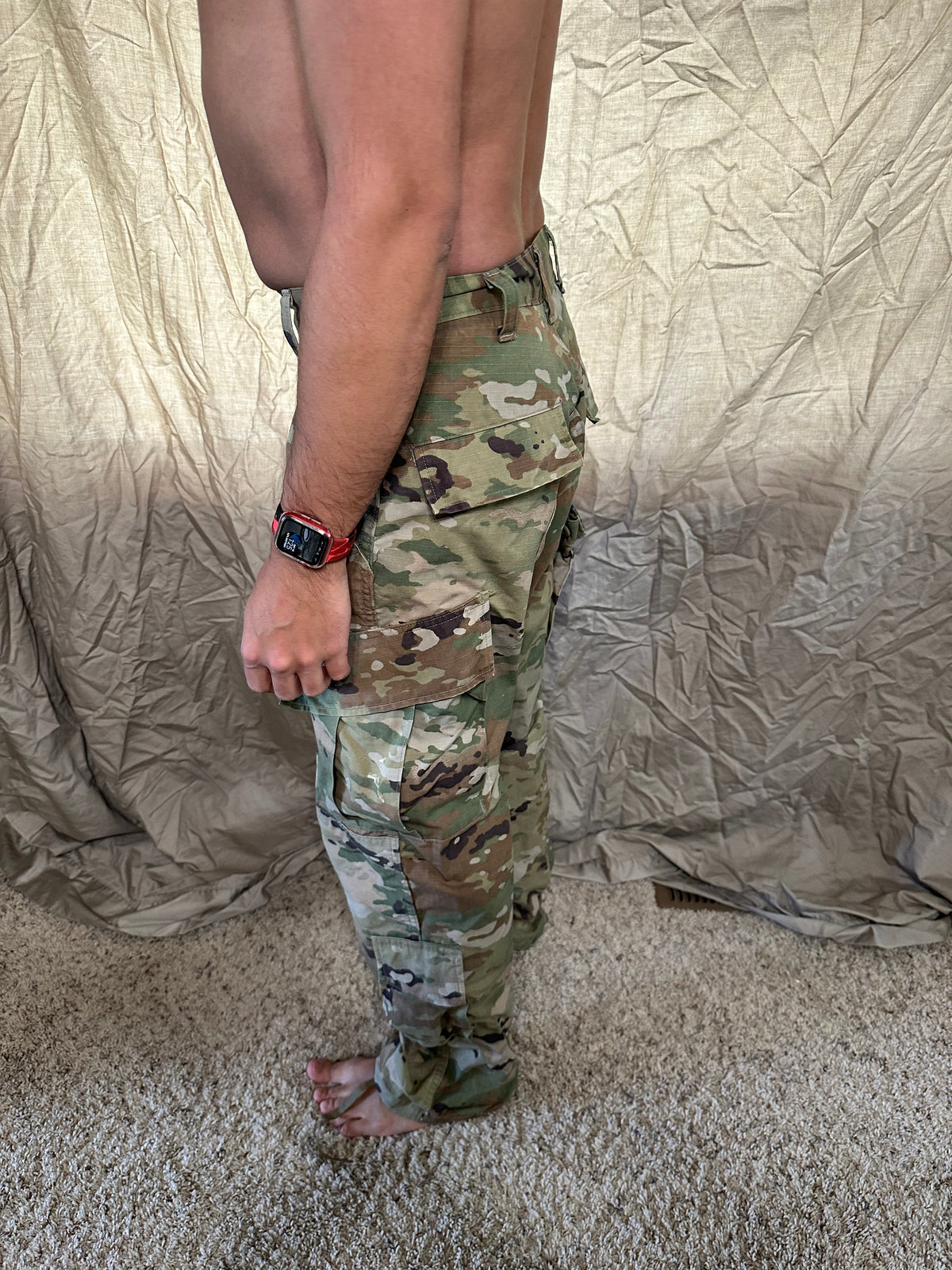 Men’s small regular ocp pants army Air Force space force 50% nylon 50% cotton