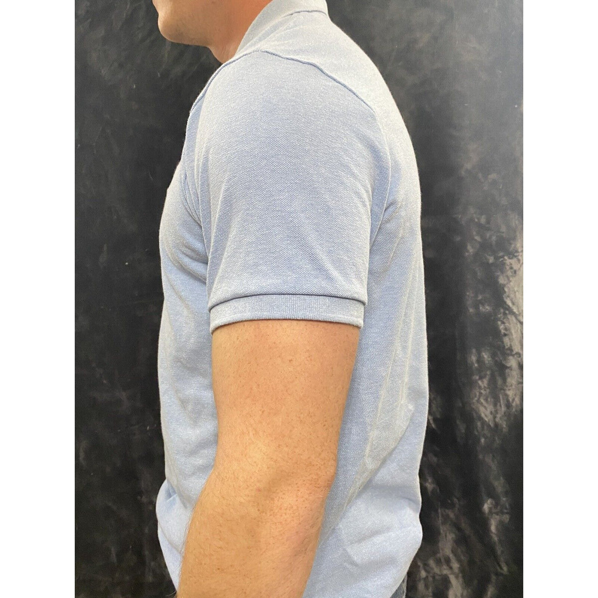 US Polo Assn. Men’s Medium Sky Blue Short Sleeves Polo Shirt