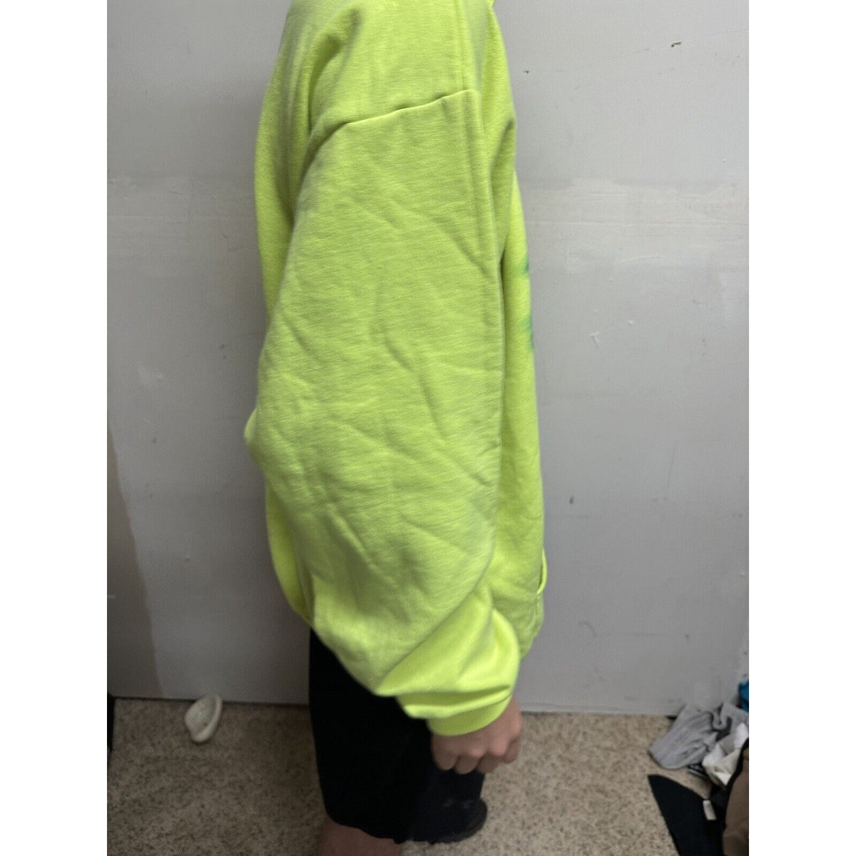 Men’s Neon Yellow Monterey California XXL Hoodie Pullover