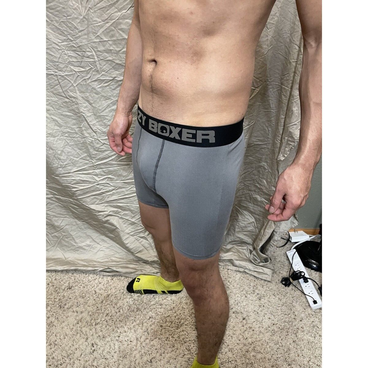 Men's XL crazy boxer gray toy story boxer brief
