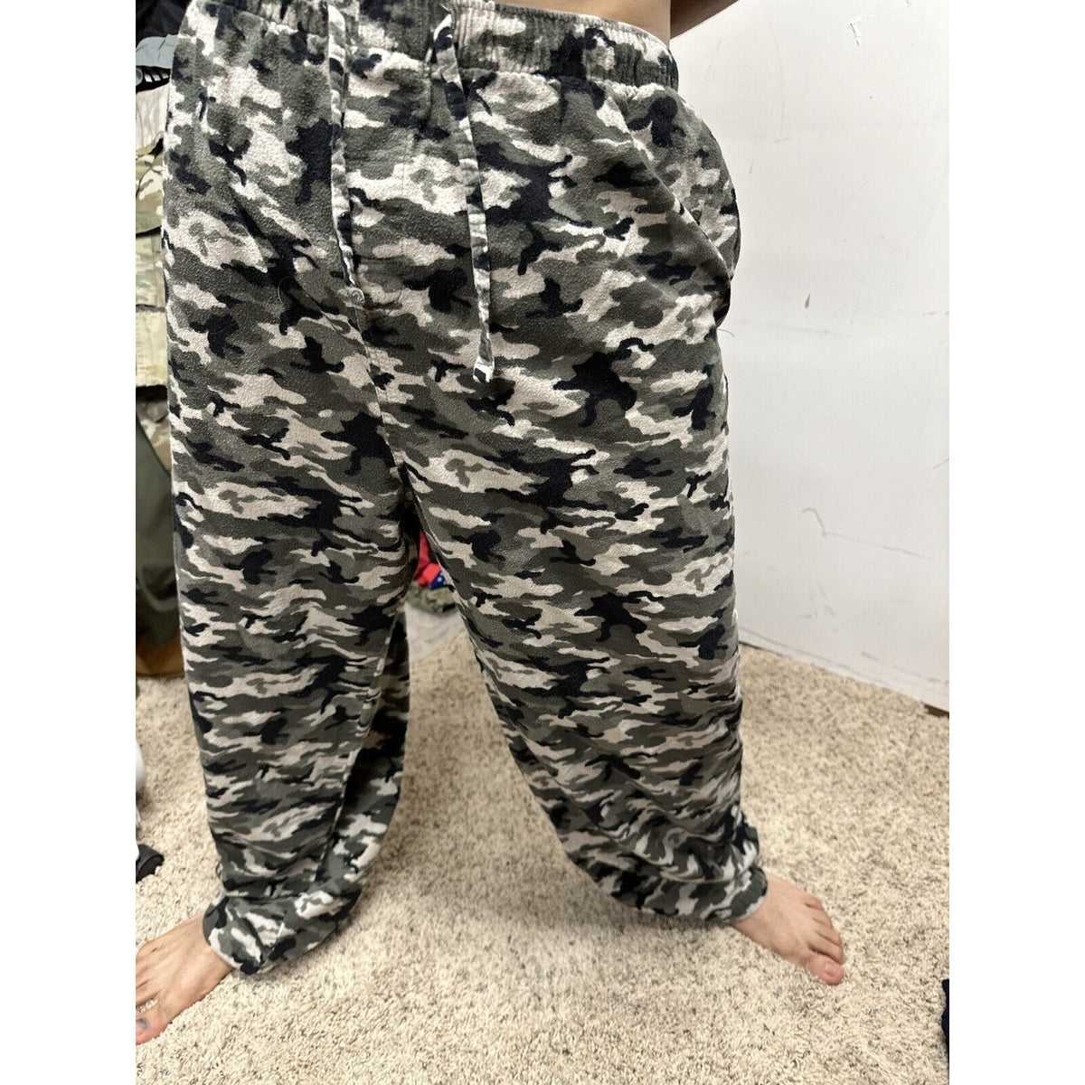Men’s XXL Joe Boxer Camo Pajama Bottoms Lounge Pants With Pockets