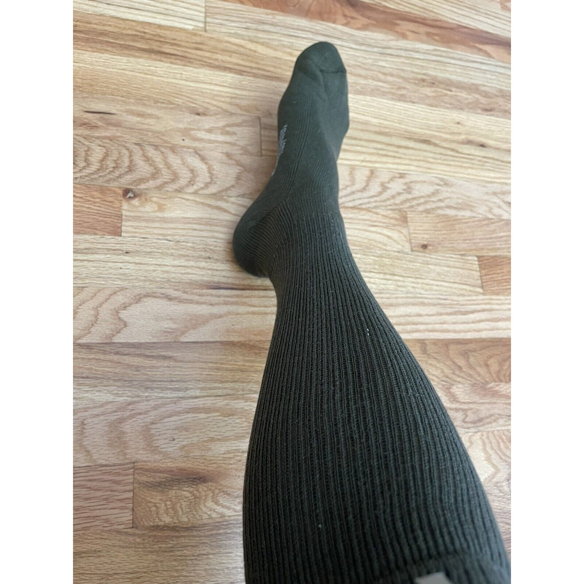 Military Defense Logistics Agency Boot socks XL Olive  Green 80% cotton18% nylon