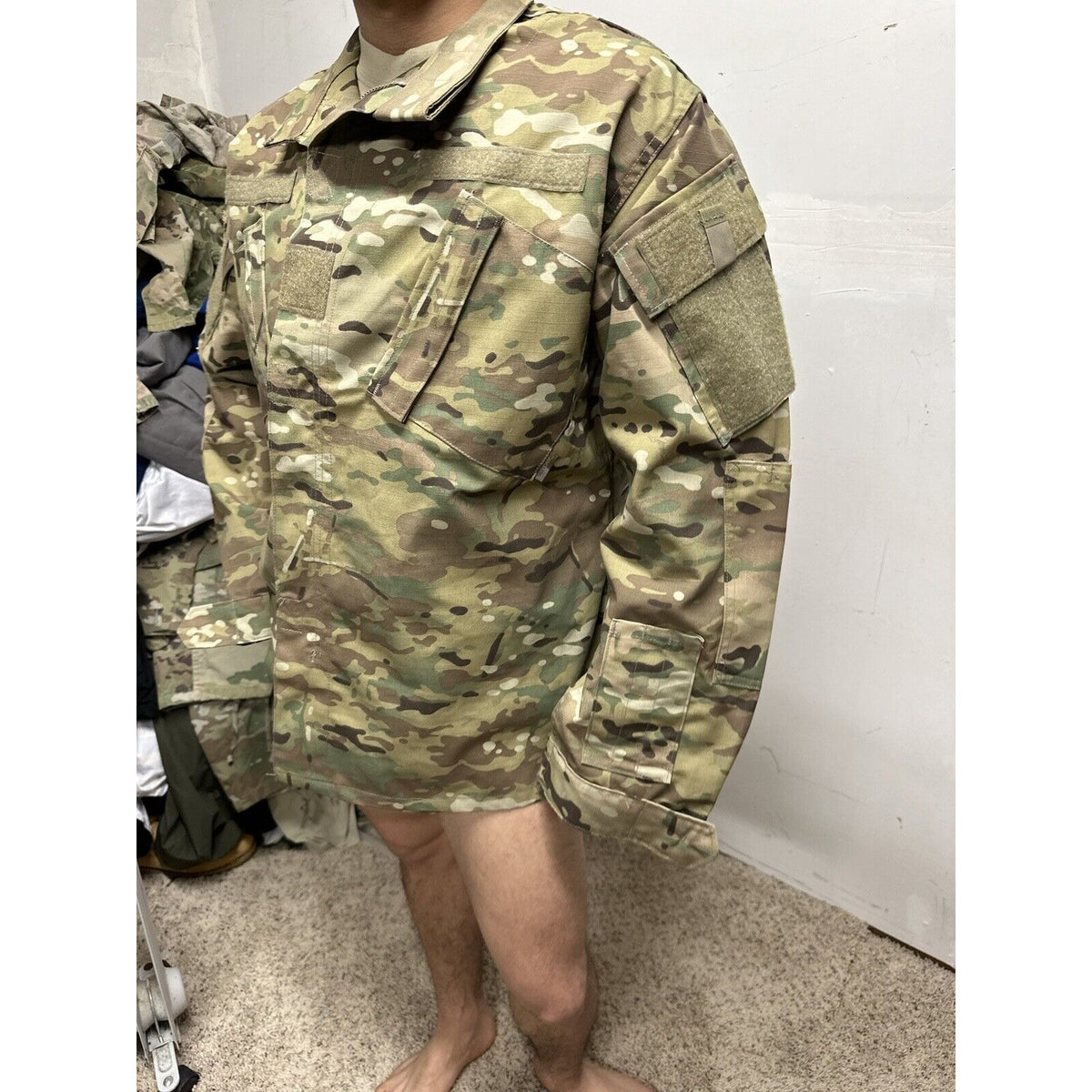Men’s Army USAF USSF Multicam OCP Propper Large Regular Blouse Top Uniform