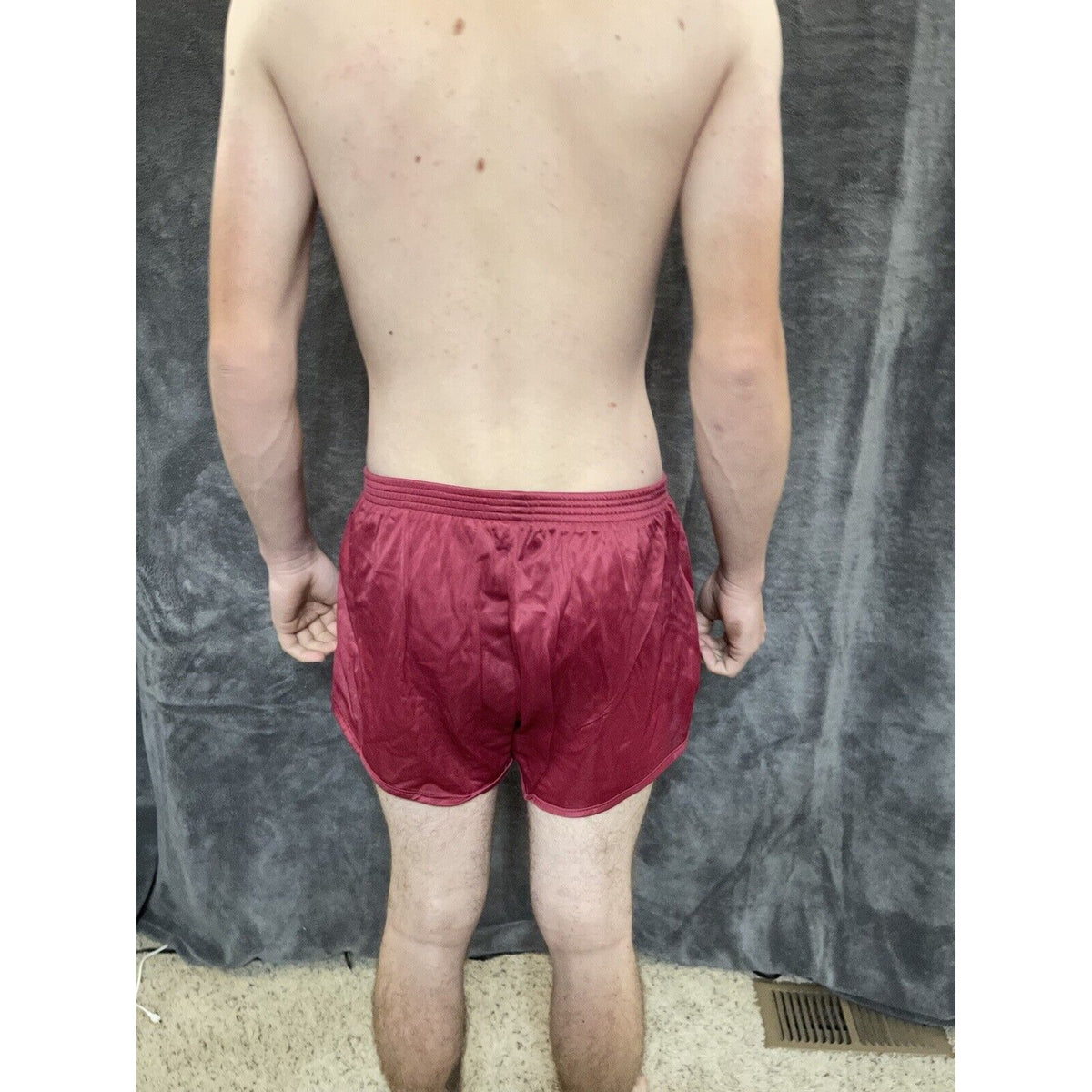 men's soffe ranger panties Small Garnet maroon shorts