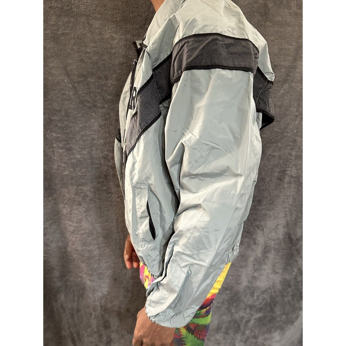 Men’s Army Jacket PFU Gray Uniform Large Short