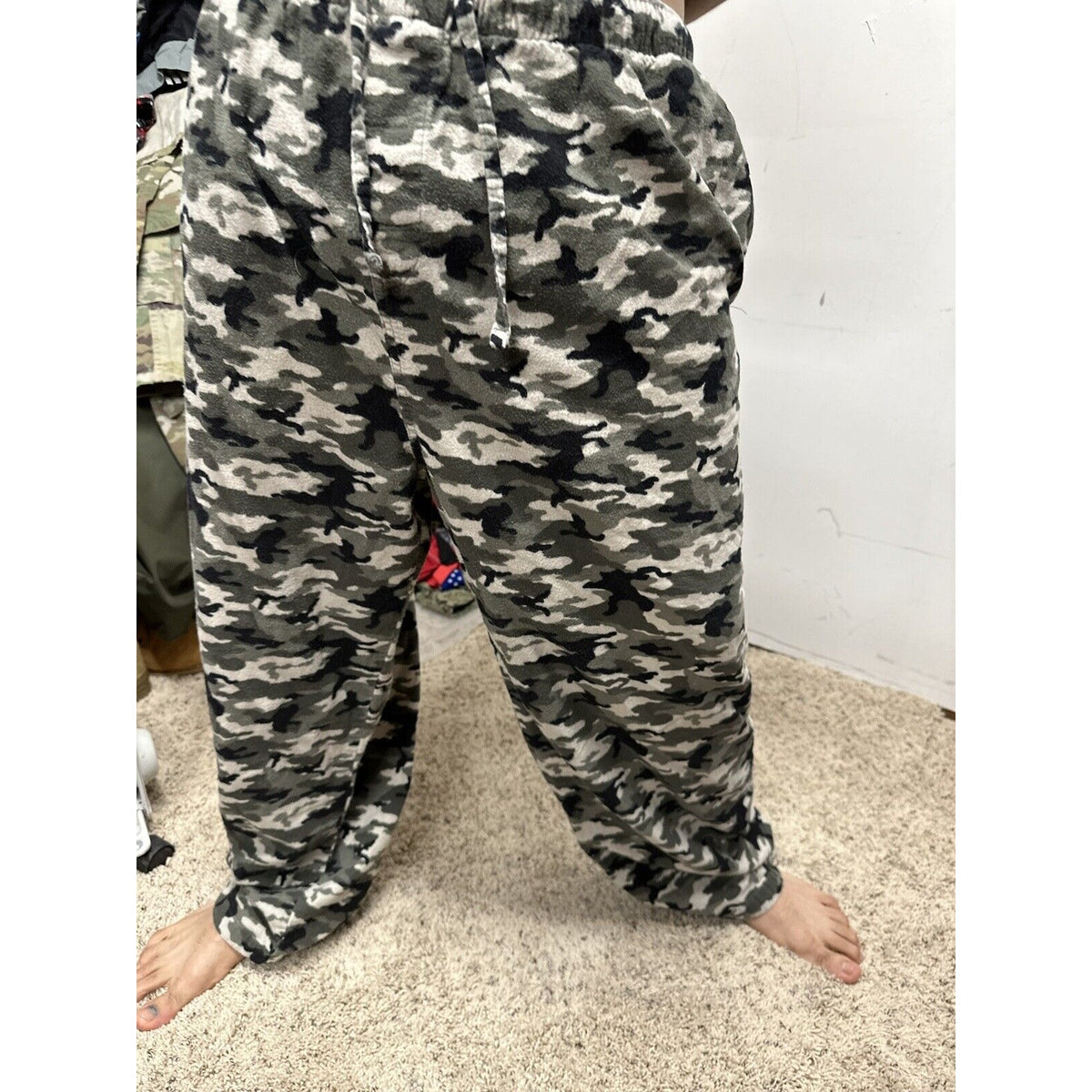 Men’s XXL Joe Boxer Camo Pajama Bottoms Lounge Pants With Pockets