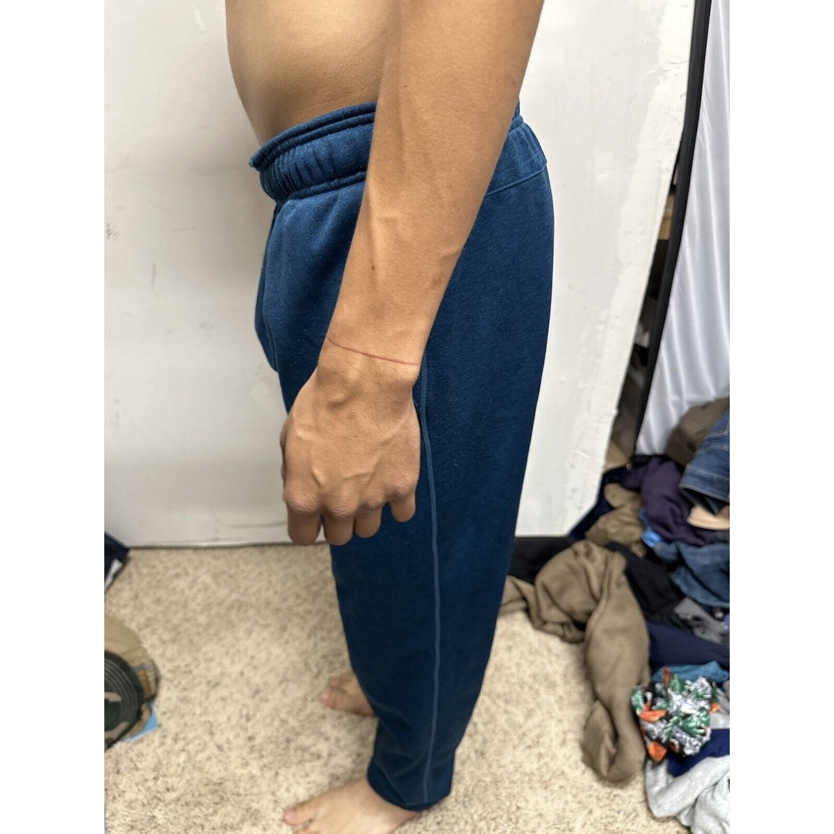 Men’s Blue/green AND1 Medium Sweatpants With Pockets