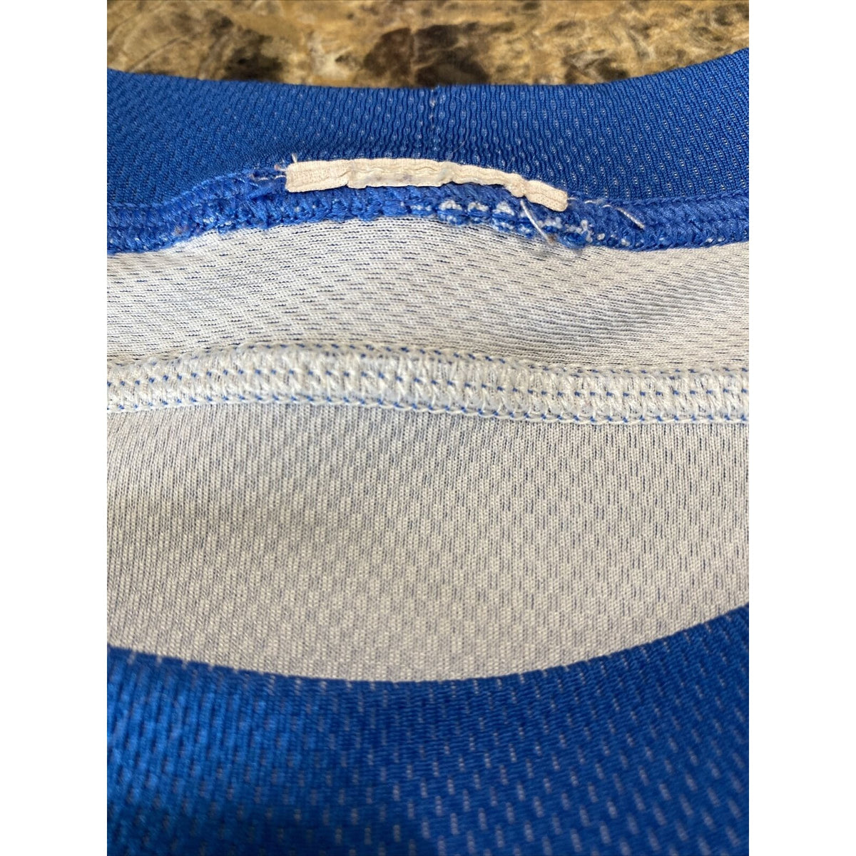 NIKE DRI-FIT Men’s Large Blue Athletic Gym Training Polyester Shirt (no Tags)