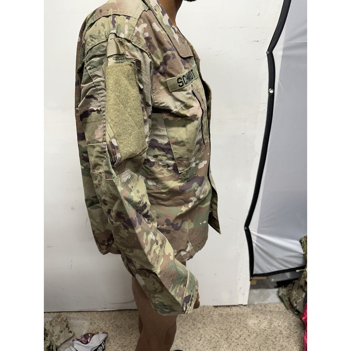 Men’s Ocp Top Coat Army Blouse USAF Flame Resistant  w/ tags and patches