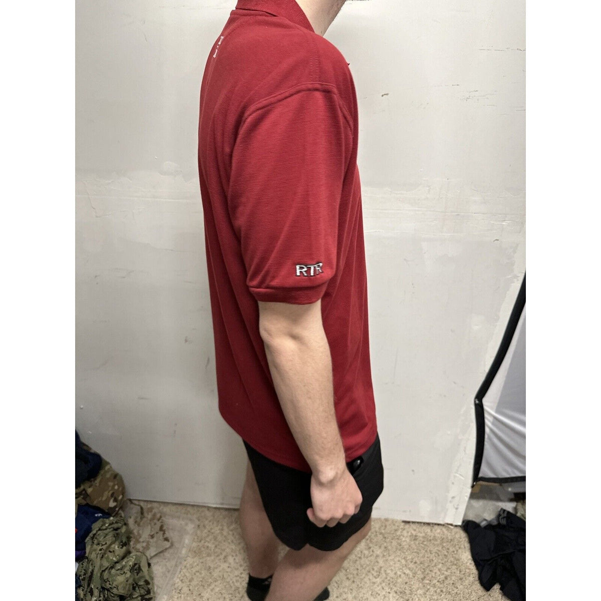 Men’s Medium Alabama Wakefield Built By BAMA CRIMSON tide Polo Shirt