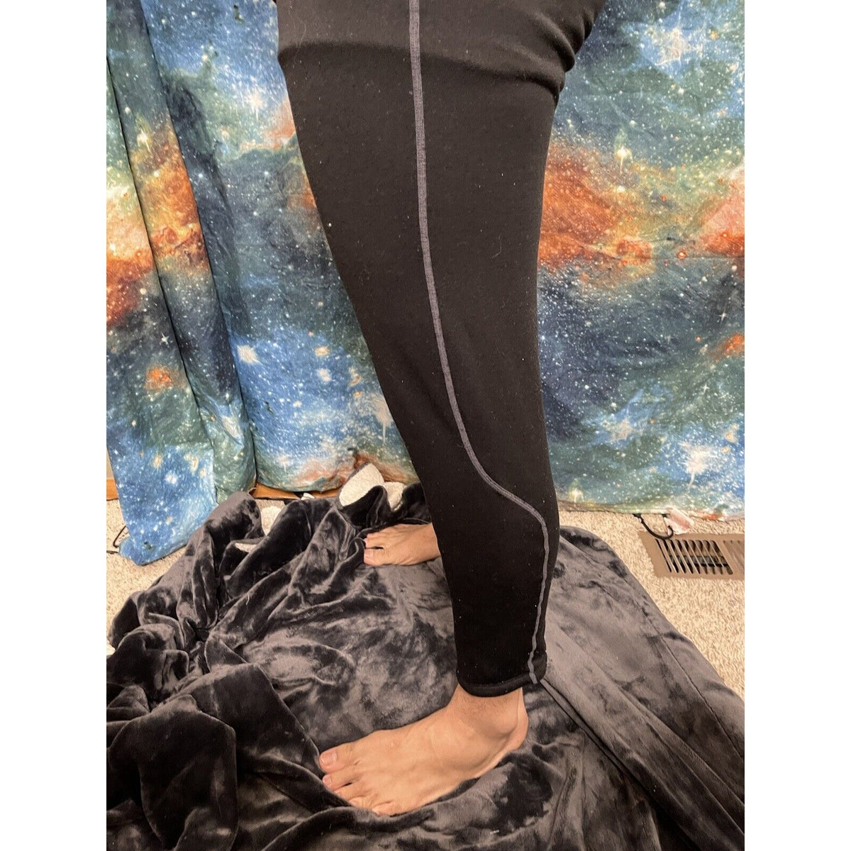 Men’s Hind XL Black Base Layer Pants Workout Running