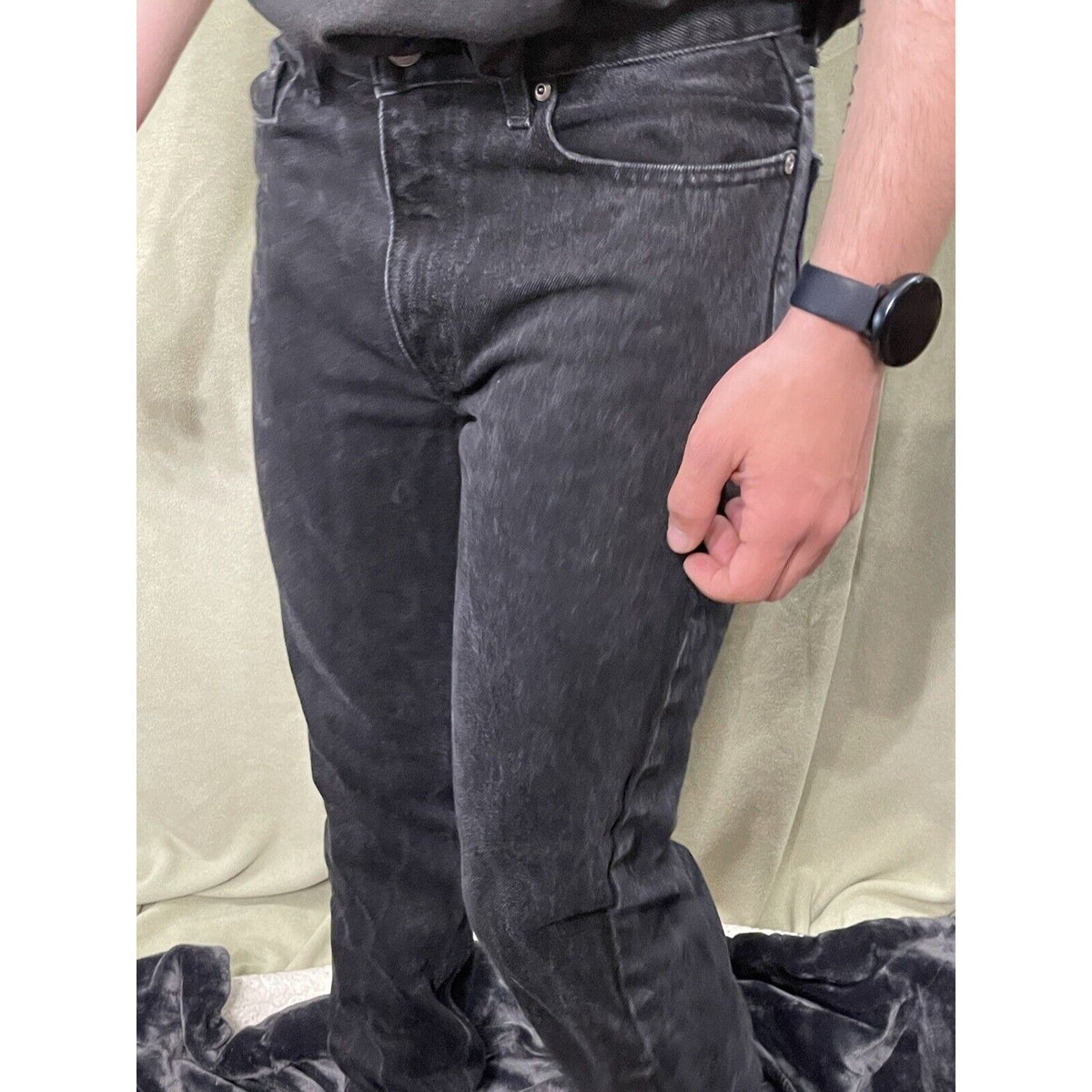 Men’s George Regular Fit Jeans Black 29X32