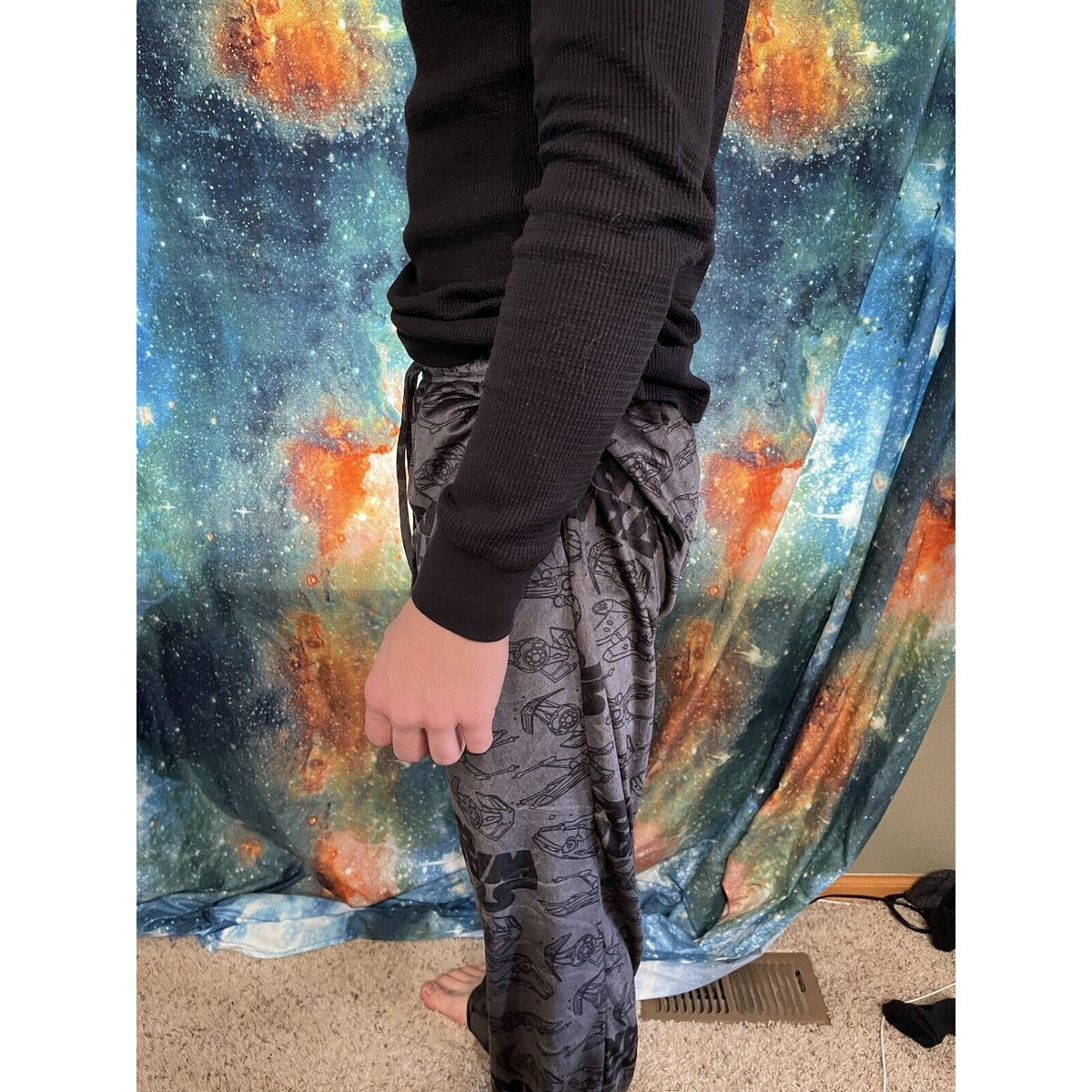 Star Wars Black Soft Lounge Pants Sleepware flannel