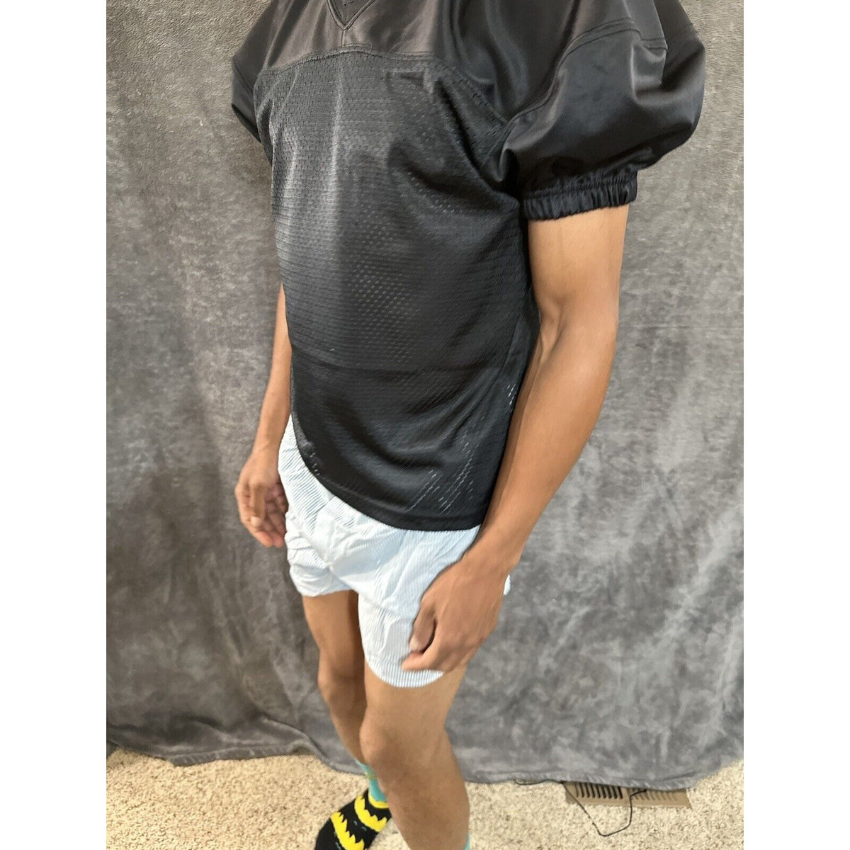 Men’s Black Football Jersey Champro Medium