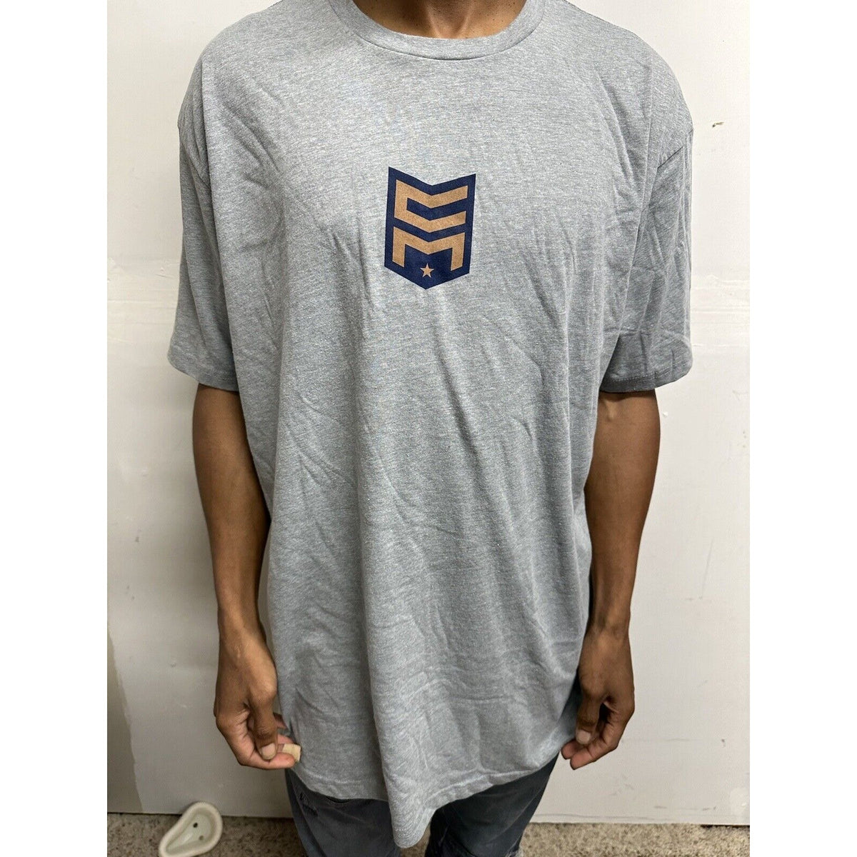 Men’s Gray Next Level XXL Charlie Mike Air Force Tshirt
