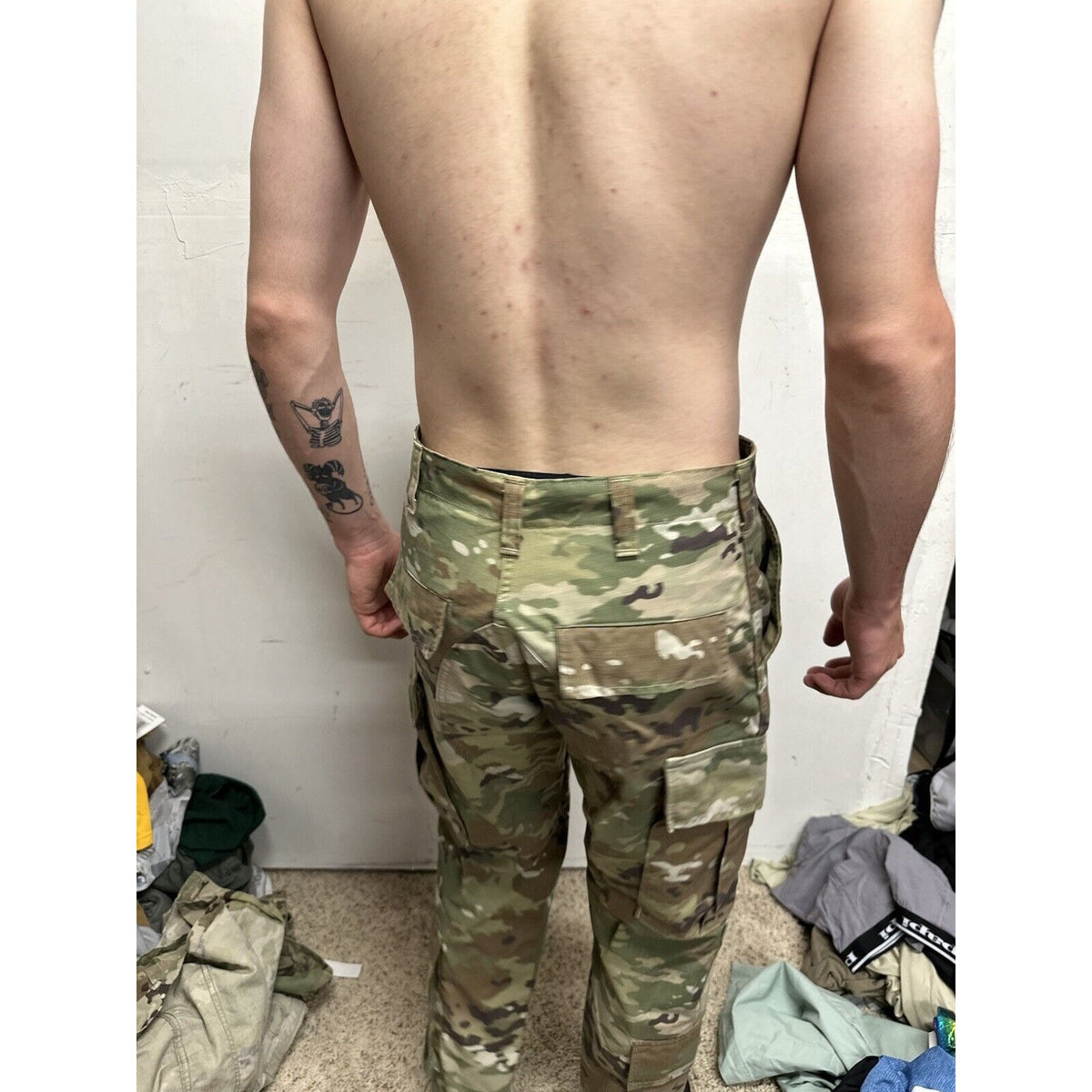 Propper Acu Trouser 50/50 Nyco Rp Medium Short Ocp Army Air Force Space Pants
