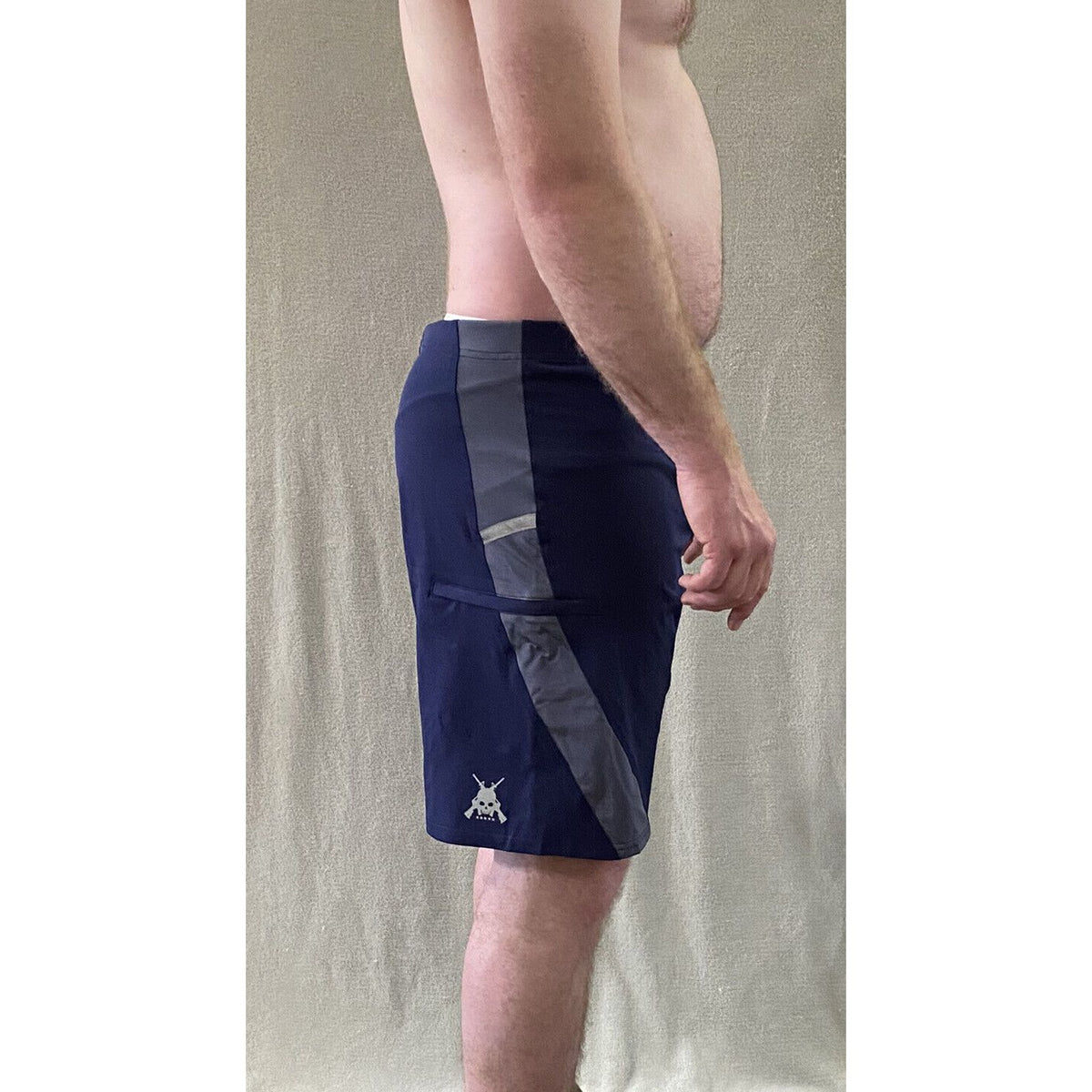 Soffe Extreme Training XT46 Men’s 36 (L) Navy Blue Gray Utility Board Shorts NWT