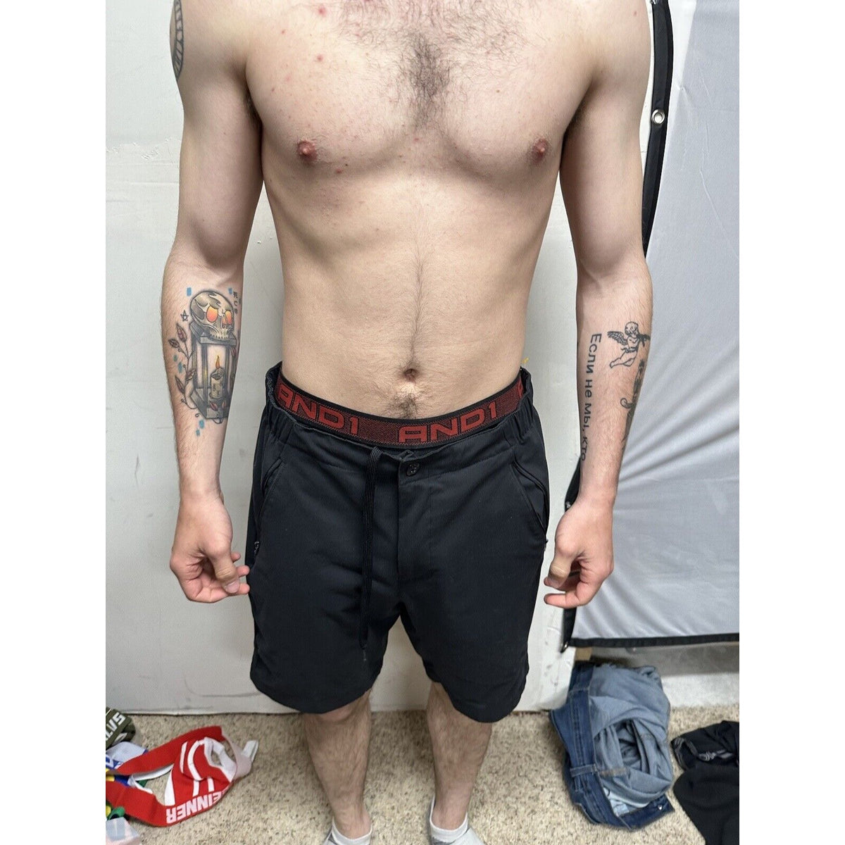 Men’s Black Five Four Size 36 Shorts