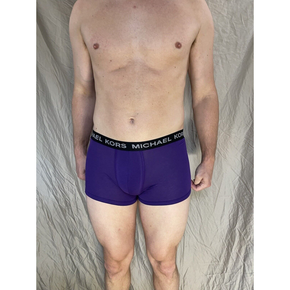 men's michael kors stretch factor pride boxer briefs Purple Medium