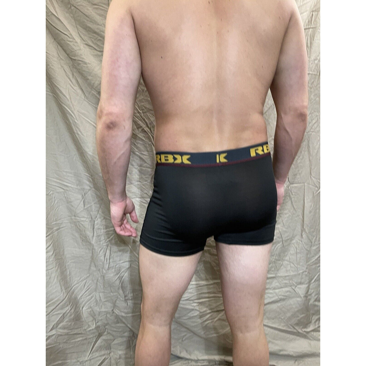 men's RBX Active black compression shorts Large