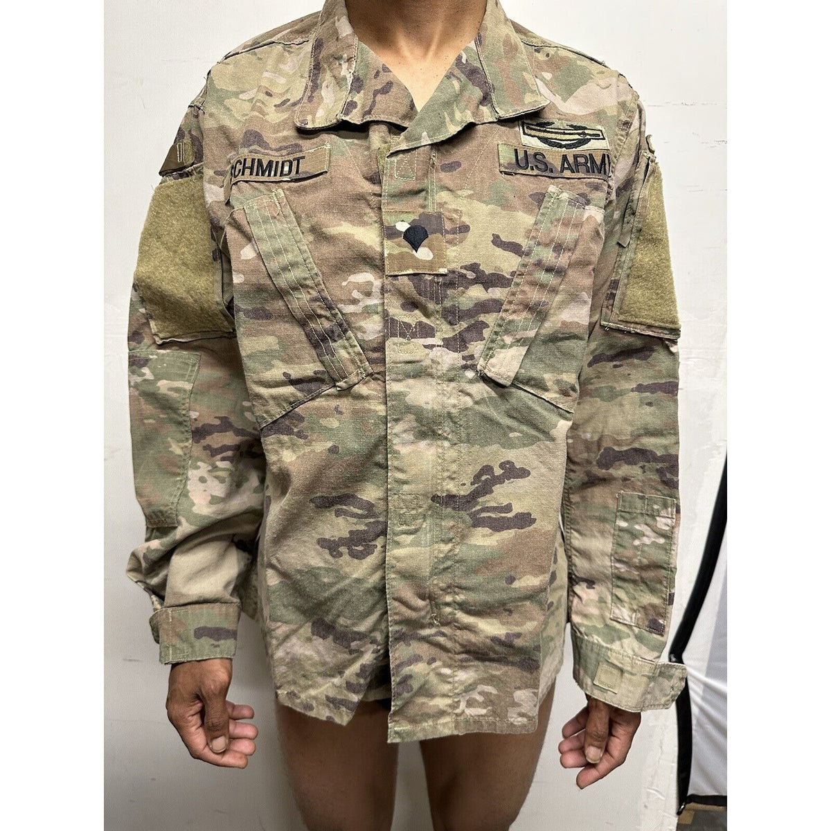 Men’s Ocp Top Blouse Army Air Force Coat With Patches